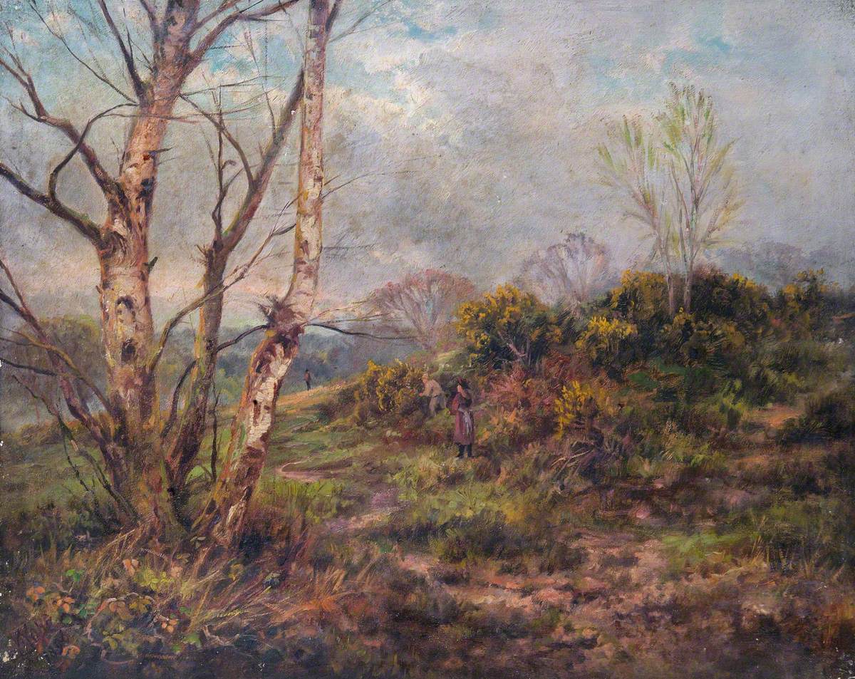 Addington Hills, Croydon, Surrey, April 1896