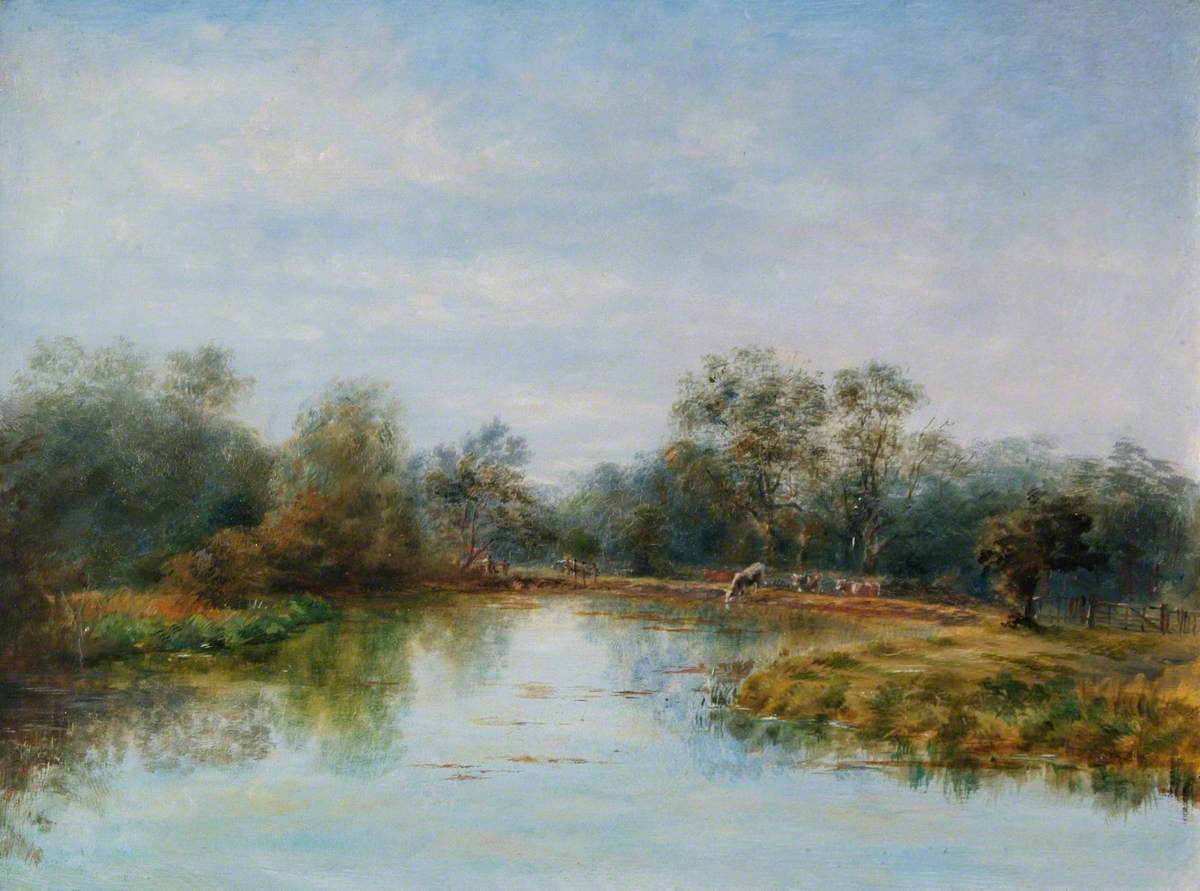 The Duck Pond near Woolhampton, Berkshire