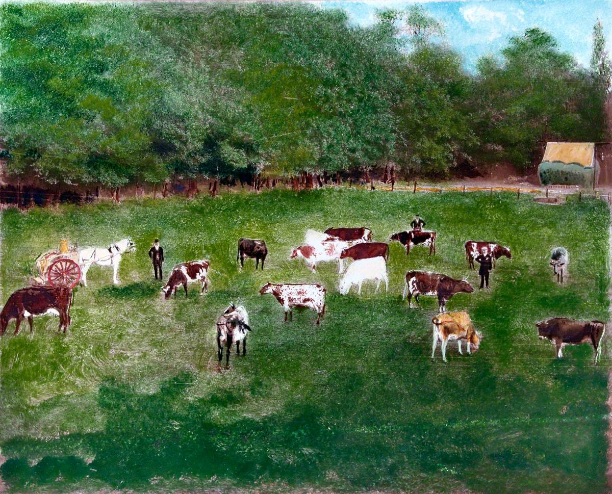 Kent and Fenton, Upper Caterham, Surrey, St Marwick's Dairy, 1898