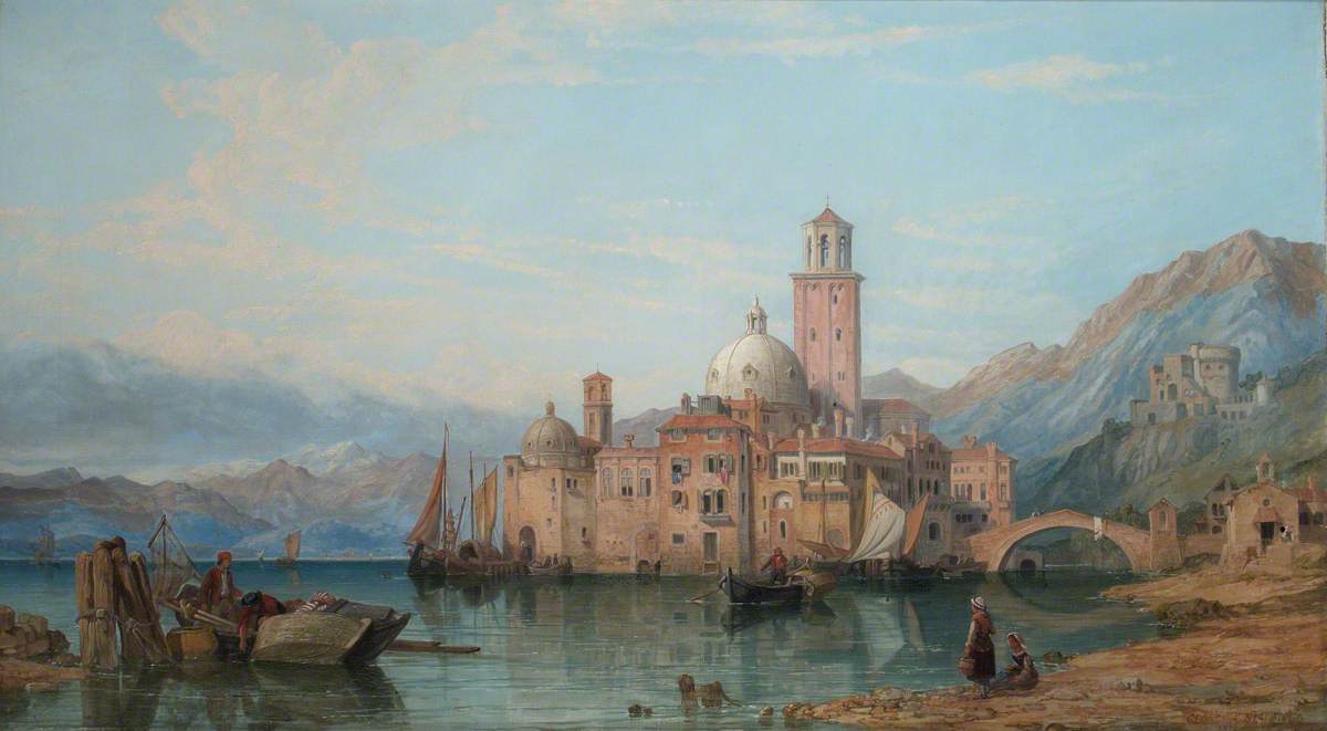 An Italian Lake Scene*