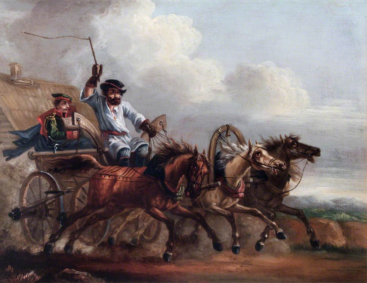 Courier with Three Horses