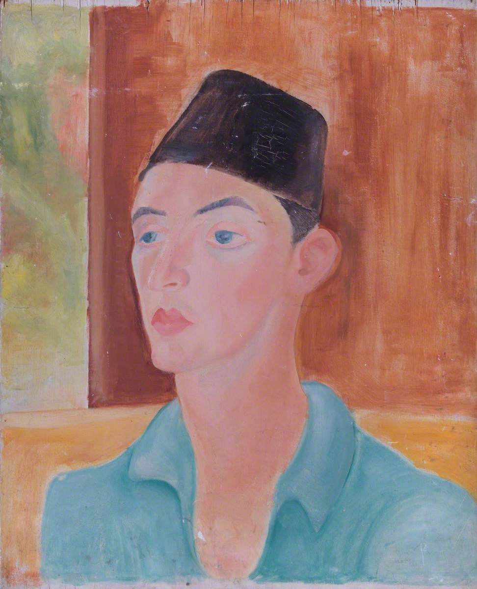 Richard Hare (1907–1966) in a Fez