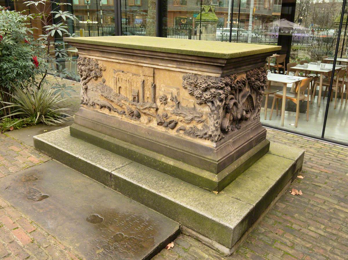 Tomb of John Tradescant the Elder (c.1570–1638) and John Tradescant the Younger (1608–1662)