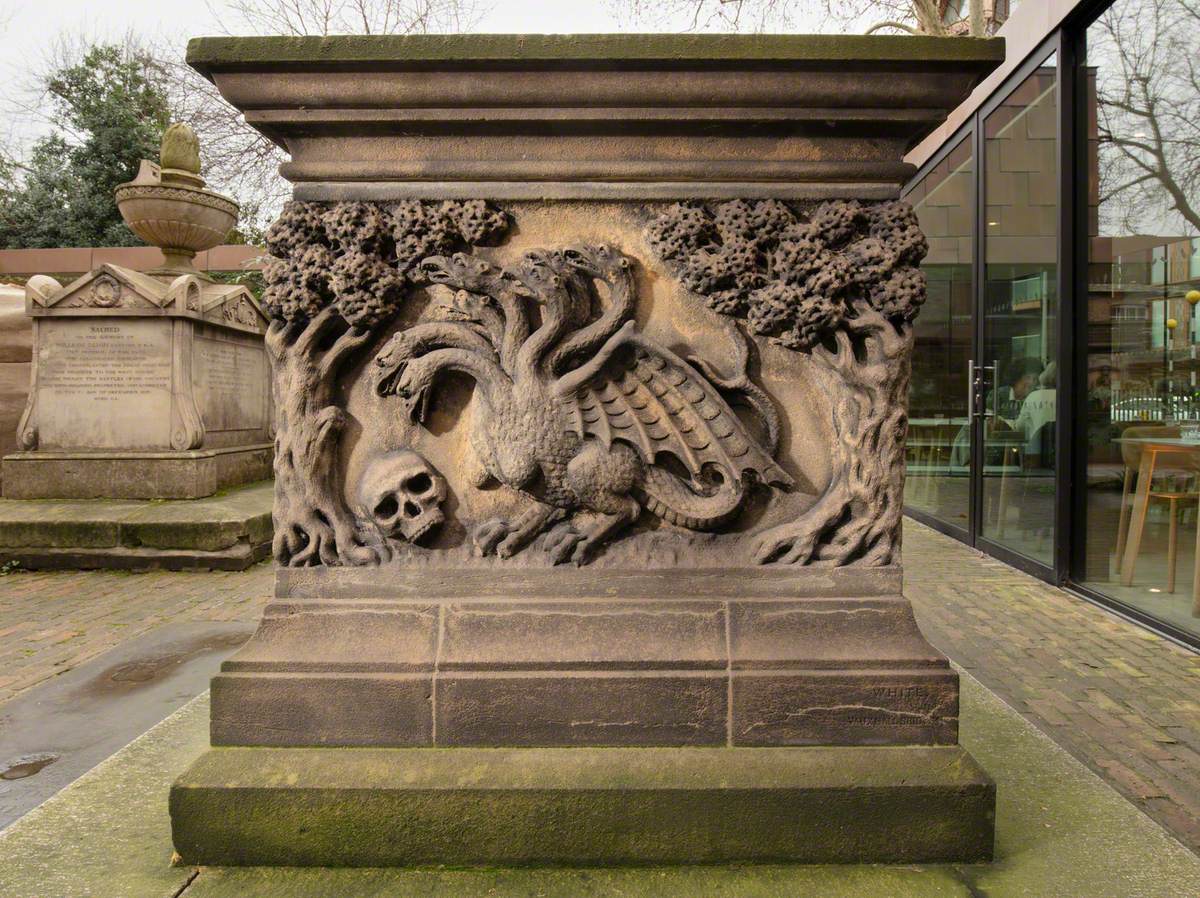 Tomb of John Tradescant the Elder (c.1570–1638) and John Tradescant the Younger (1608–1662)