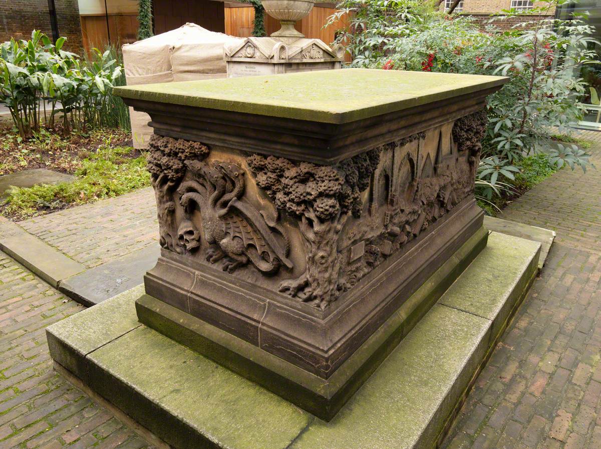 Tomb of John Tradescant the Elder (c.1570–1638) and John Tradescant the Younger (1608–1662)