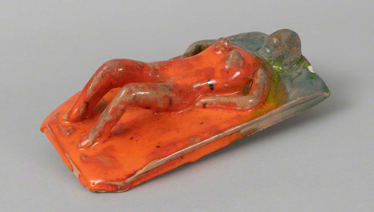 Orange Reclining Woman*