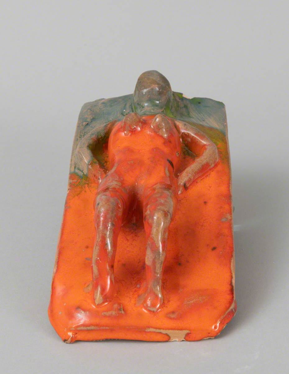 Orange Reclining Woman*