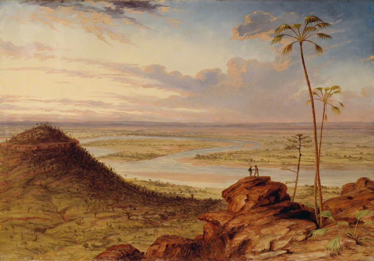 A Bend in the Victoria River, North Australia