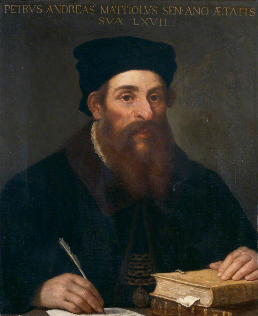 Pietro Andrea Mattioli (1501–1577), MD, Aged 67