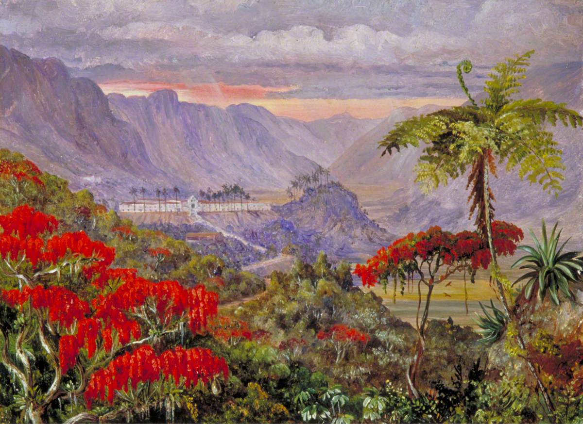 View of the Jesuit College of Caracas, Minas Geraes, Brazil