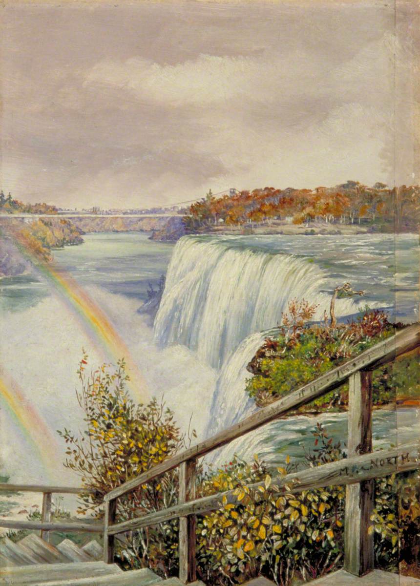 The American Fall from Pearl Island, Niagara