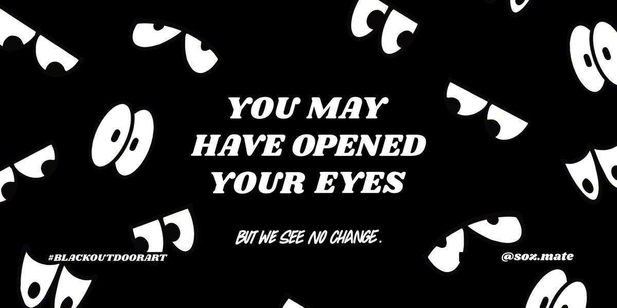 You May Have Opened Your Eyes
