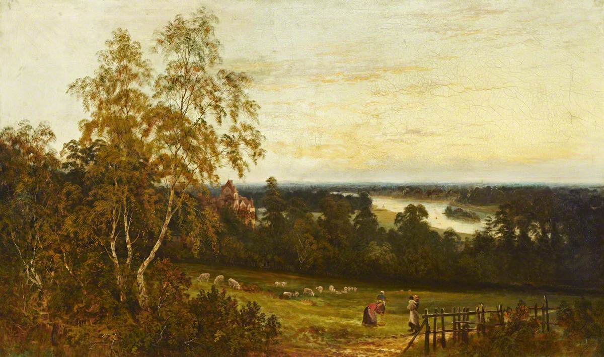 Landscape View of the River at Richmond