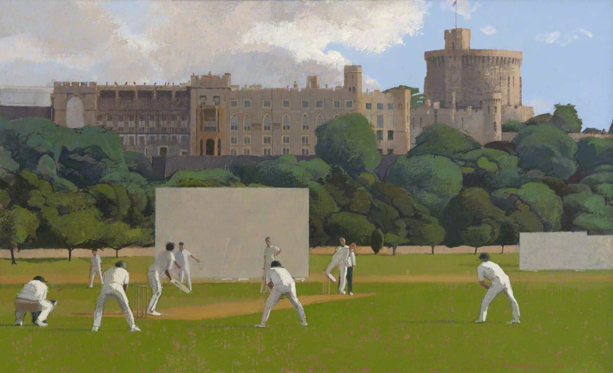 Windsor Castle and Cricket in Home Park