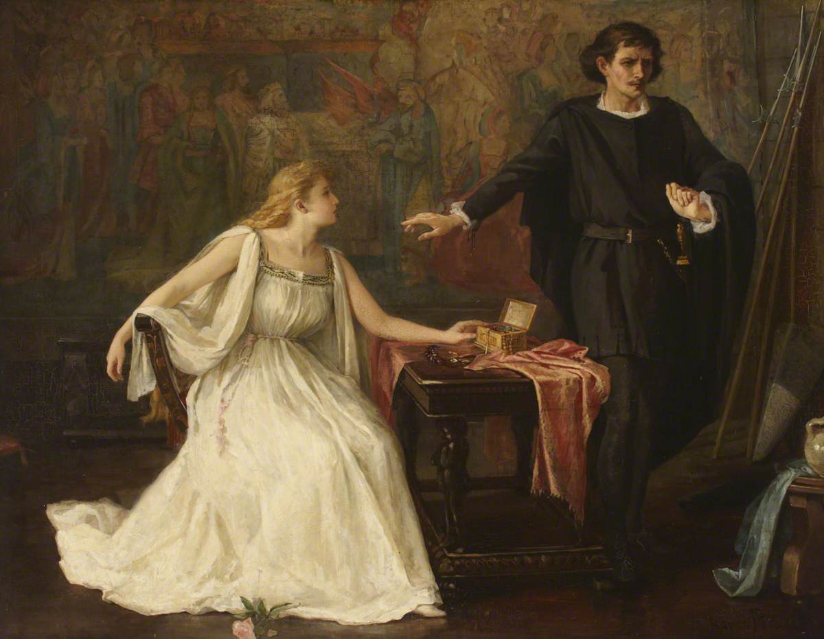 hamlet and ophelia paintings