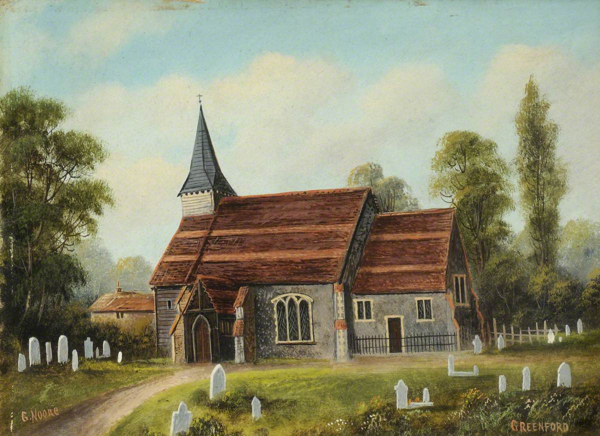 Holy Cross Church, Greenford Art UK