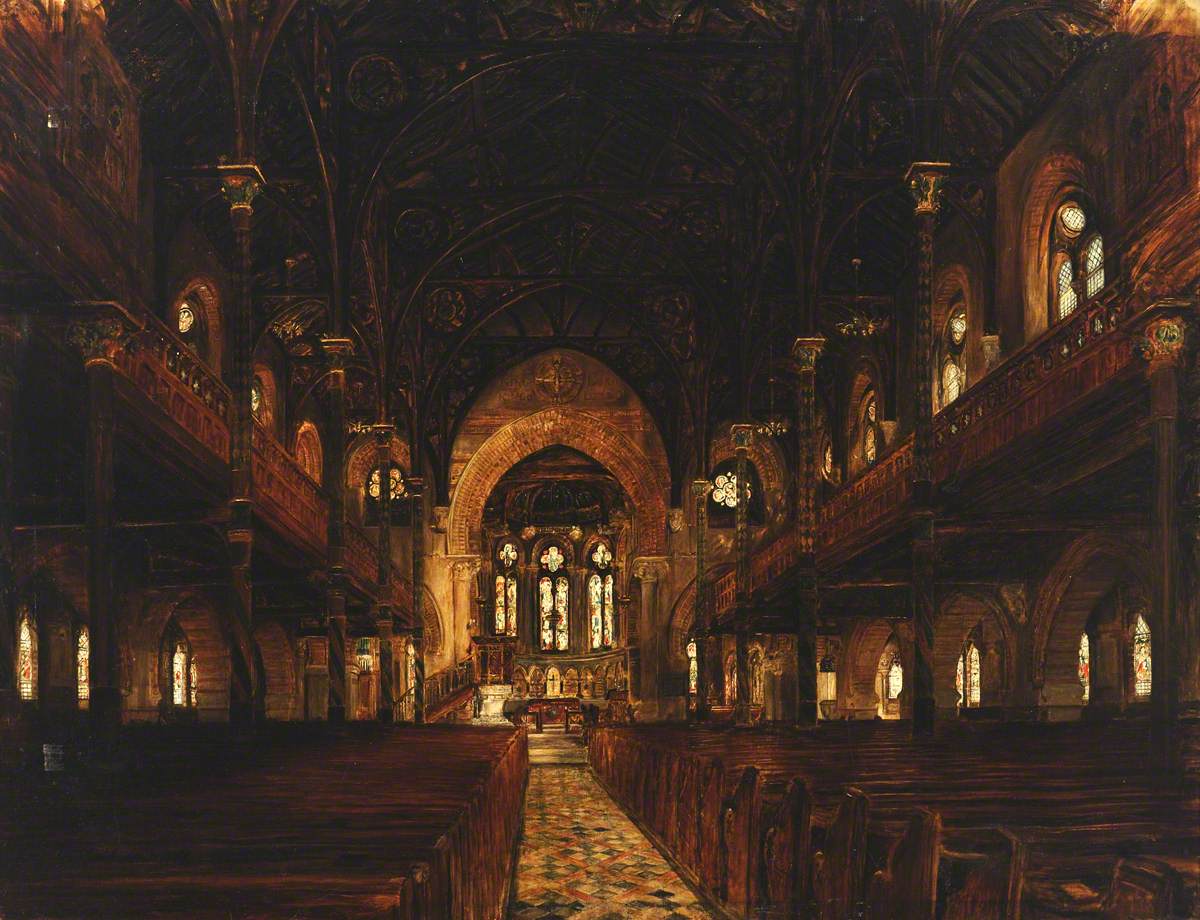 St Mary's Church, Ealing, Interior