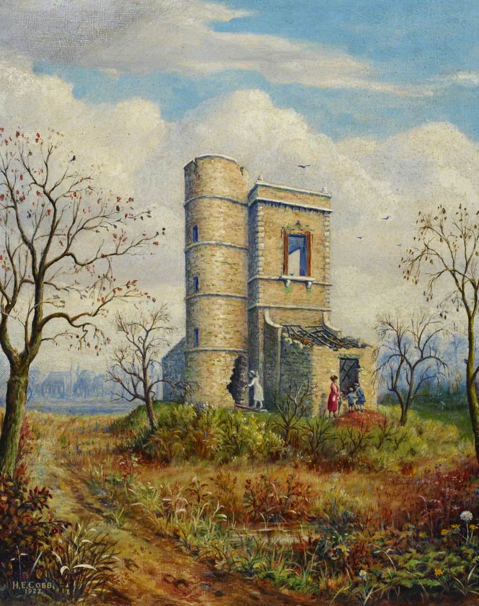 Tower on Syon Hill, Great West Road, Gillette Corner
