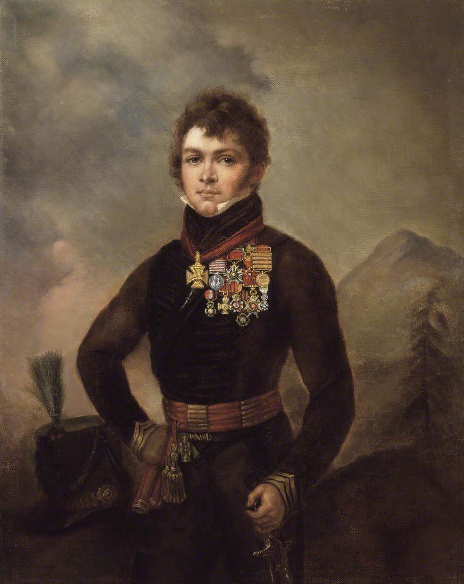 Major (later Lieutenant-Colonel) Sir John Scott Lillie (1790–1868), 7th Cacadores, Portuguese Army