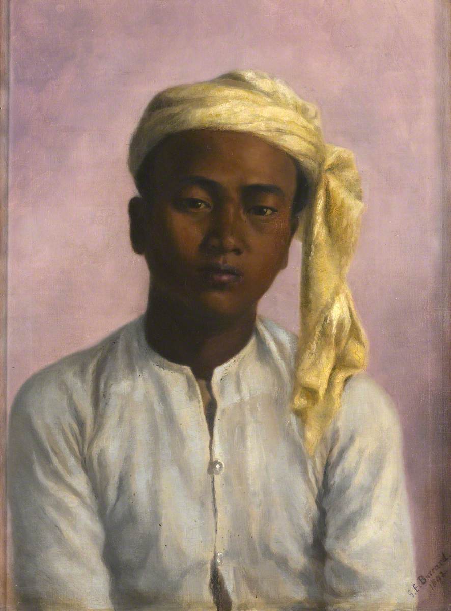 Maung Pe, a Chaprasi (messenger) in the Triangulation Survey Party