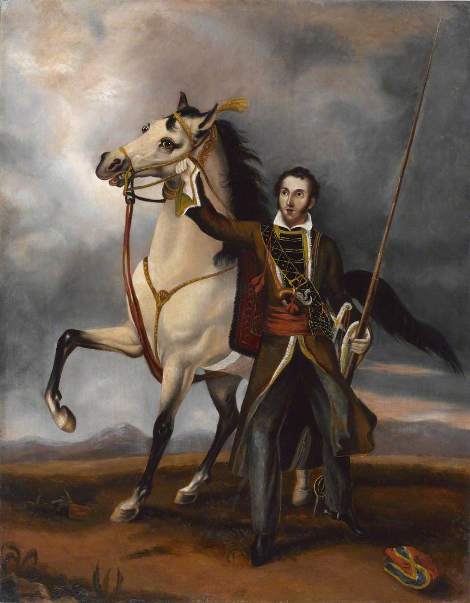 Lieutenant (later Captain) Charles Swanston (1789–1850), in the Uniform of the Poona Irregular Horse