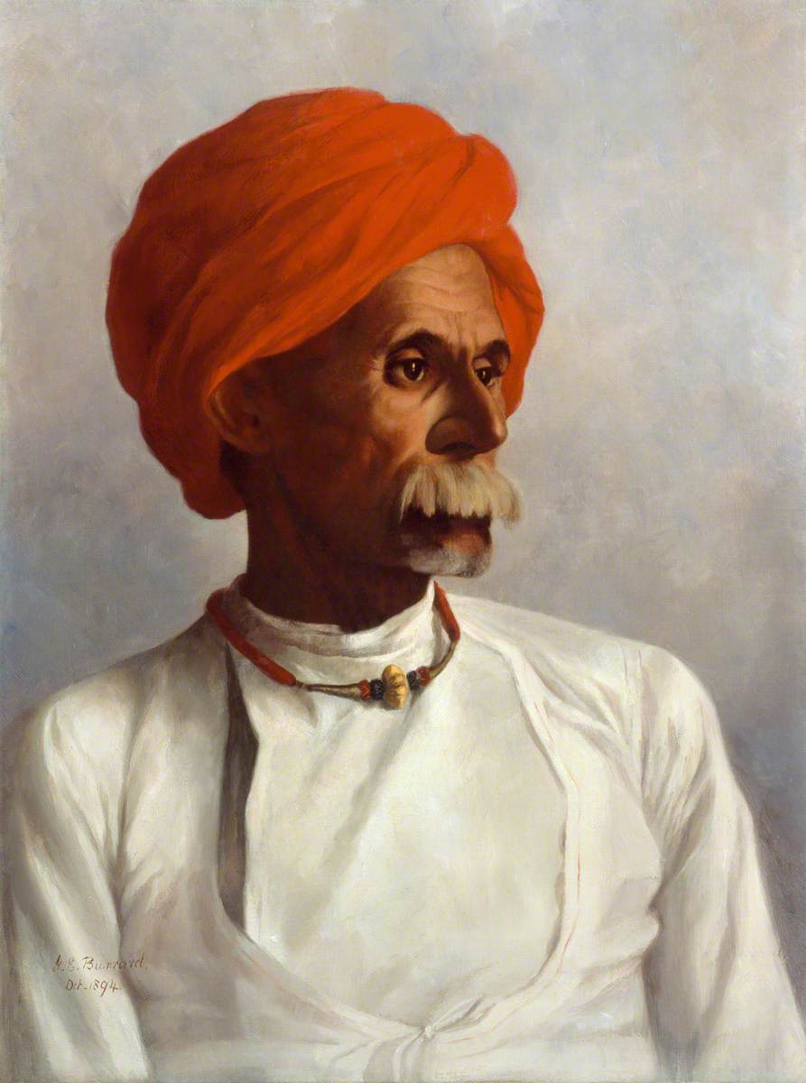 Gunga, a Hindu from Oudh and a Chaprasi (messenger) of No. 22 Astronomical Survey Party (of which Captain Sidney Burrard was in charge)