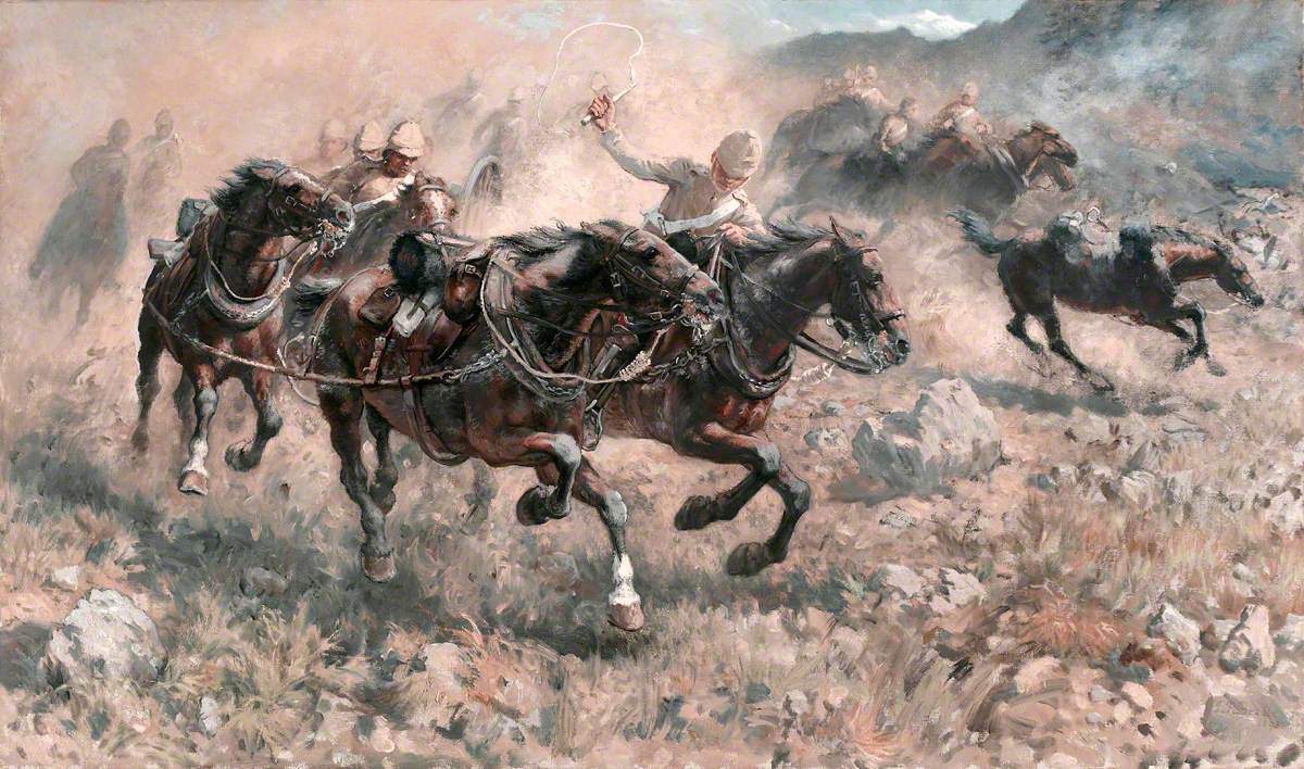 Saving the Guns at Maiwand, Royal Horse Artillery, 27 July 1880