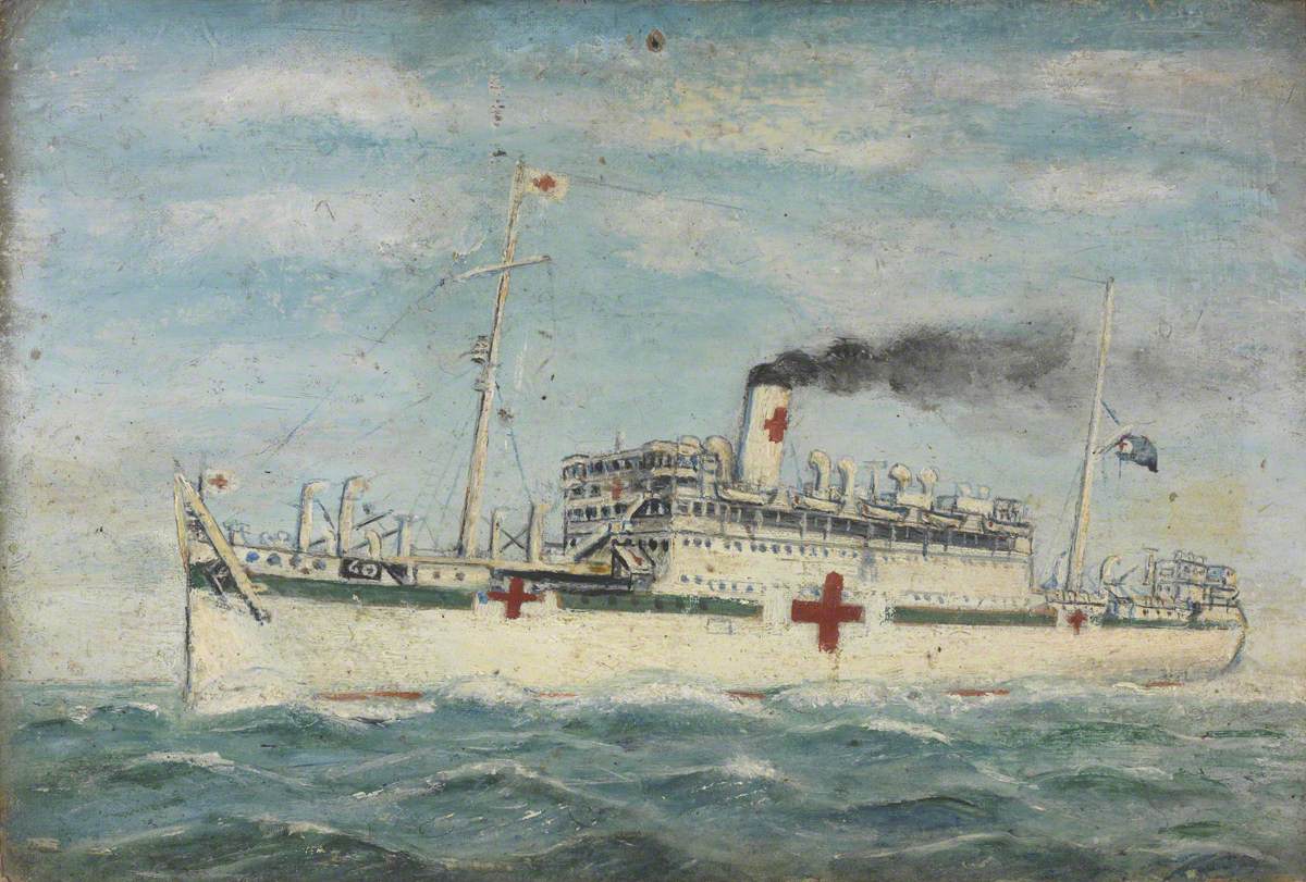 The Hospital Ship 'Karoa', 1945