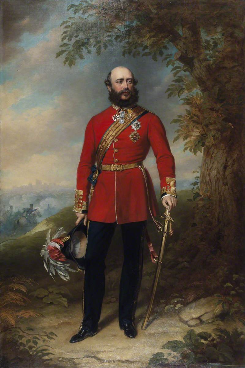 Field Marshal HRH George William Frederick Charles (1819–1904), 2nd Duke of Cambridge, Commander-in-Chief of the Army