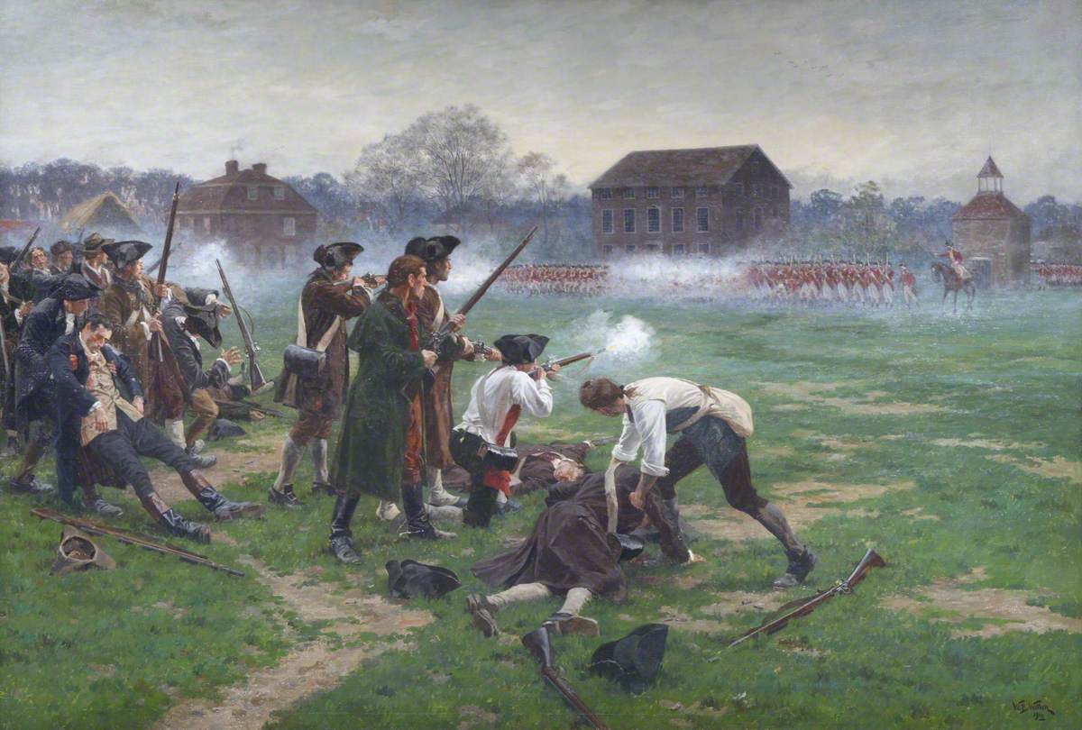 Battle of Lexington, 19 April 1775