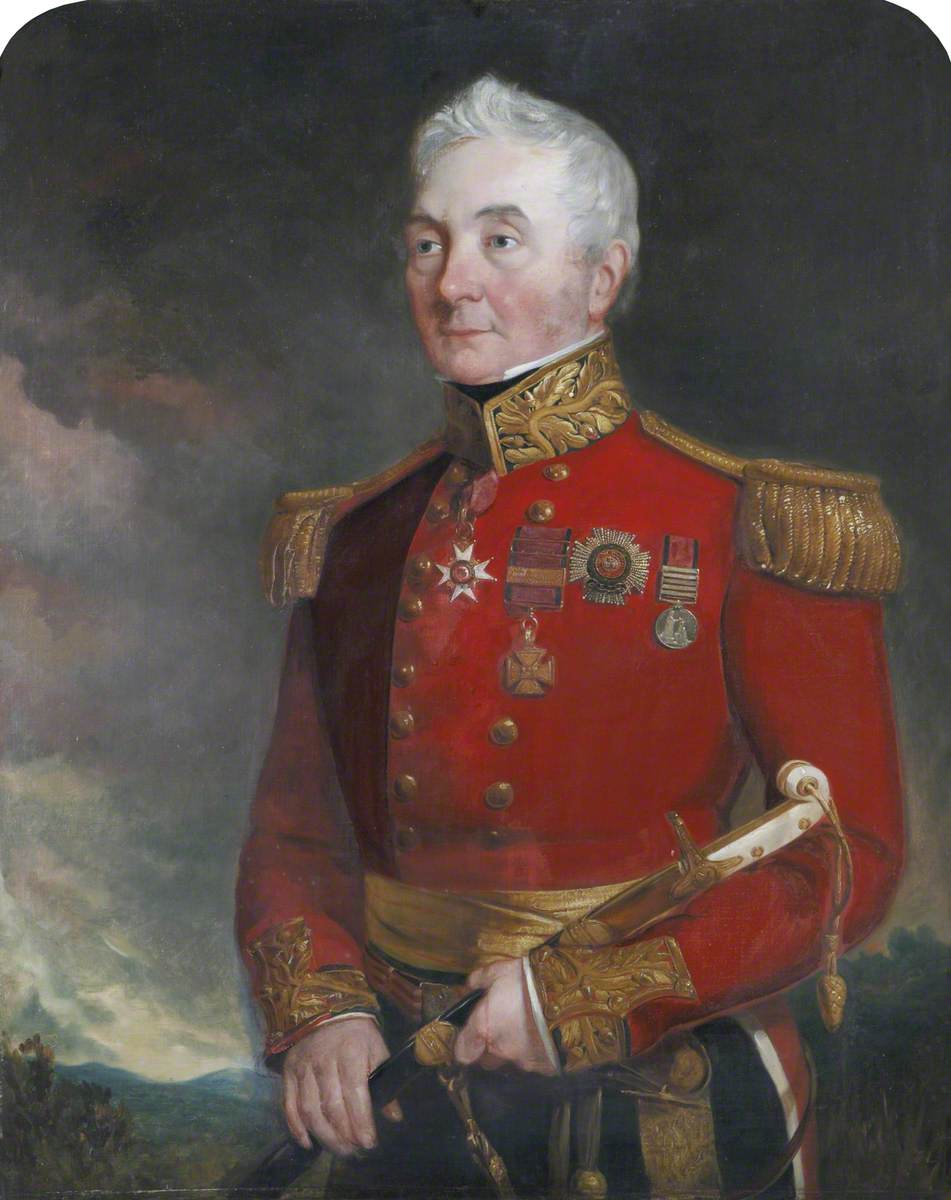 Colonel (later General) Sir James Archibald Hope (1785–1871), in General Officer’s Dress Uniform