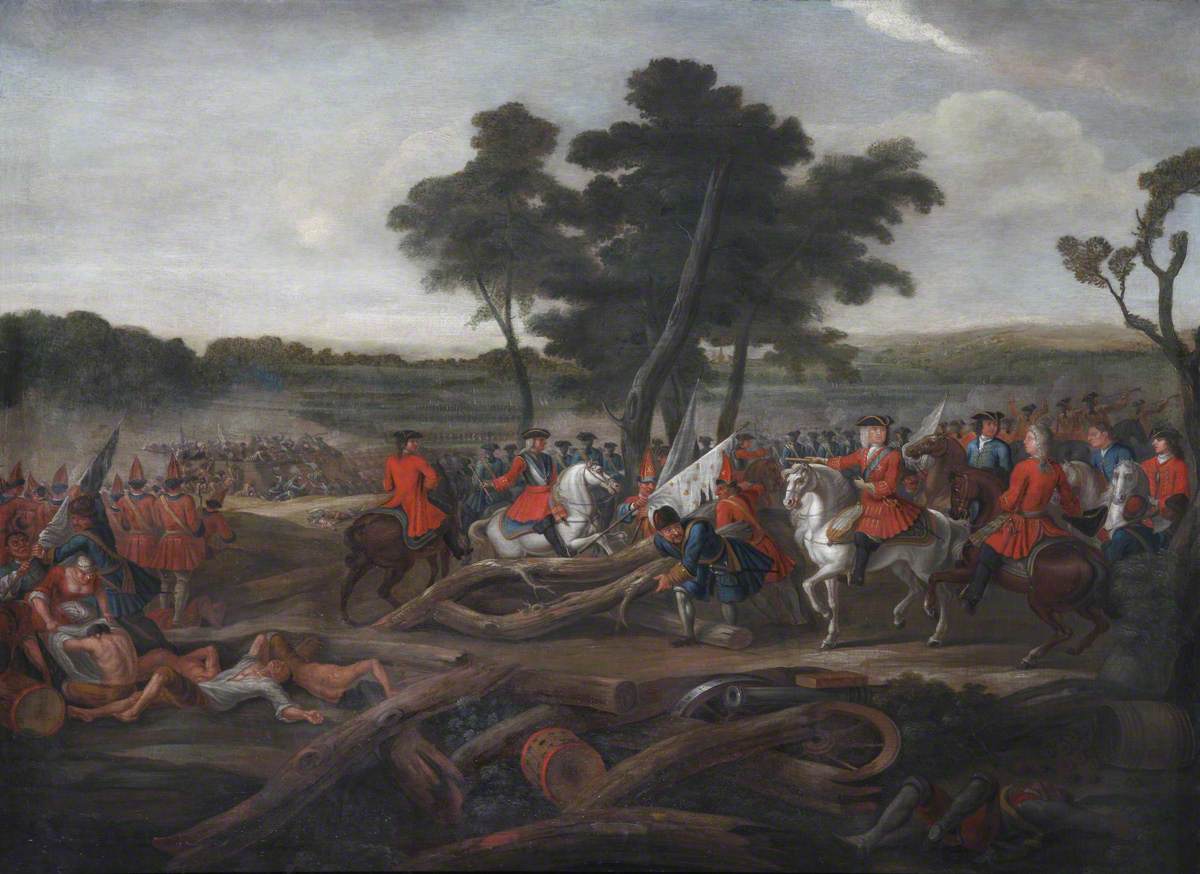 The Battle of Malplaquet, 11 September 1709