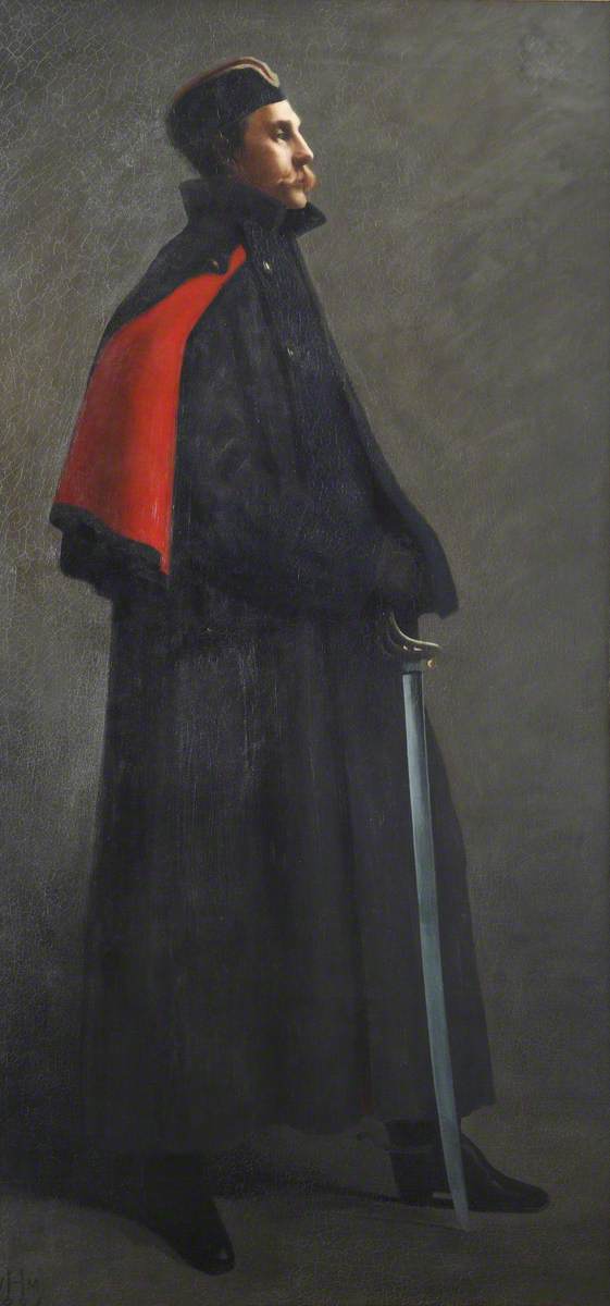 An Aide-de-camp, Captain (later General Sir) Ian Standish Monteith Hamilton (1853–1947), (later GCB, GCMG), 1882