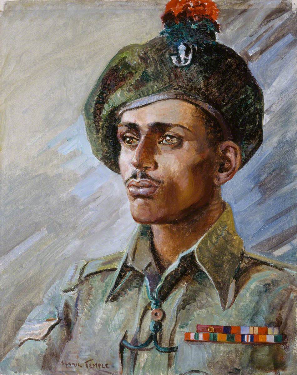 Sepoy (later Subadar) Namdeo Jadhav (c.1922–1984), VC, 1st Battalion 5th Mahratta Light Infantry