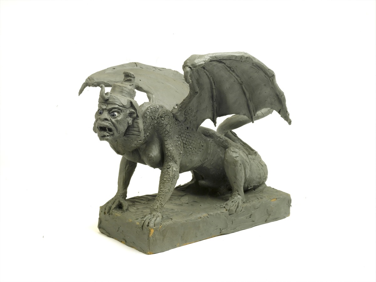 Clay Model of the Sphinx from 'Force of the Trojans' (1984)
