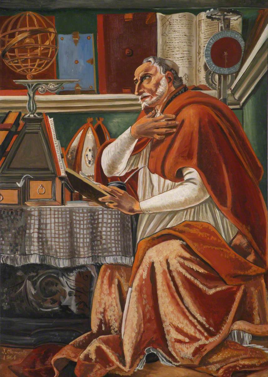 Saint Augustine in His Cell