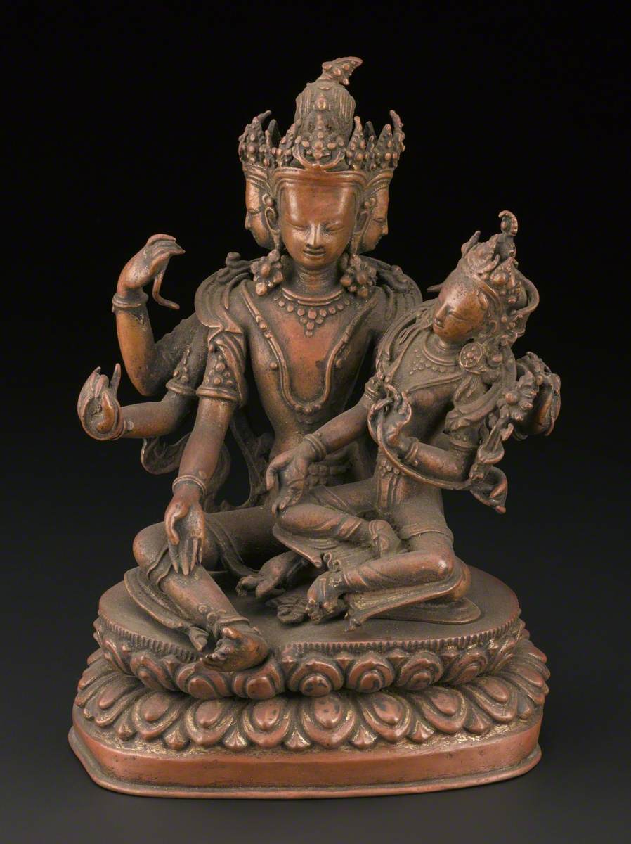 Vishnu and Lakshmi