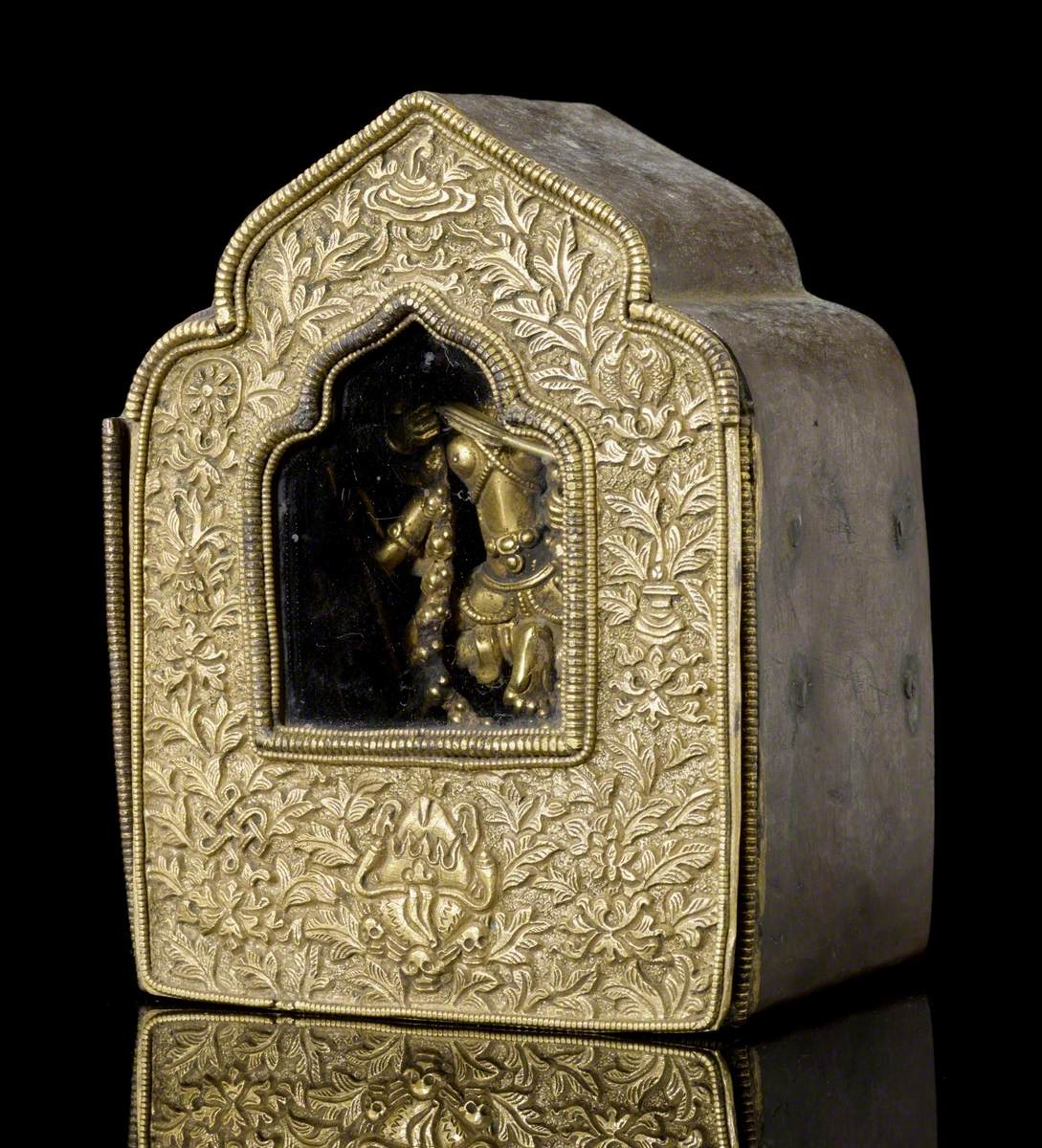 Tibetan Buddhist Amulet Container (Gau)