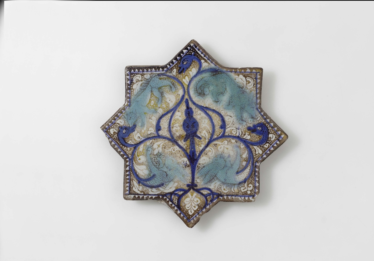 Eight-Pointed Star Tile | Art UK