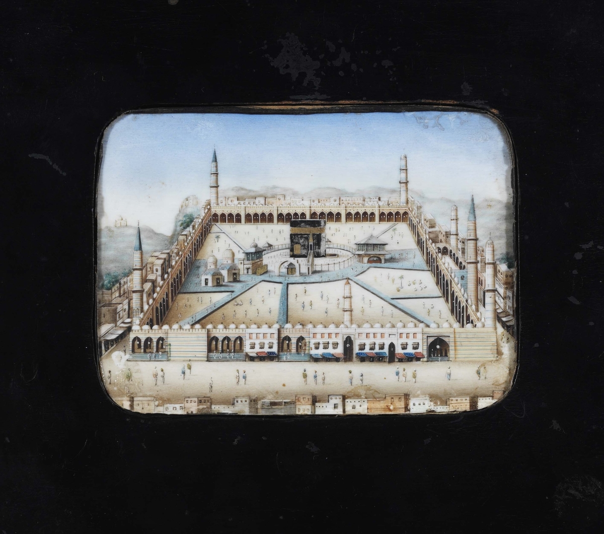 Miniature View of the Holy Sanctuary at Mecca