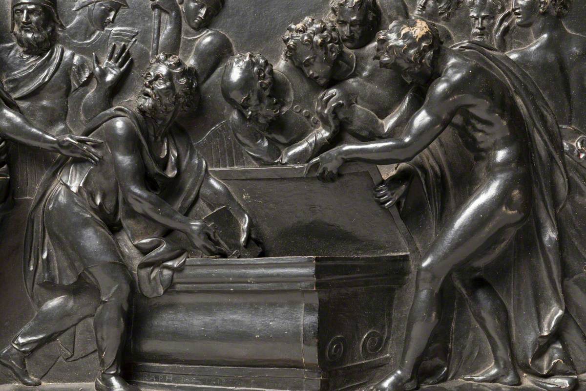 Alexander the Great Ordering the Works of Homer to Be Placed in the Sarcophagus of Achilles