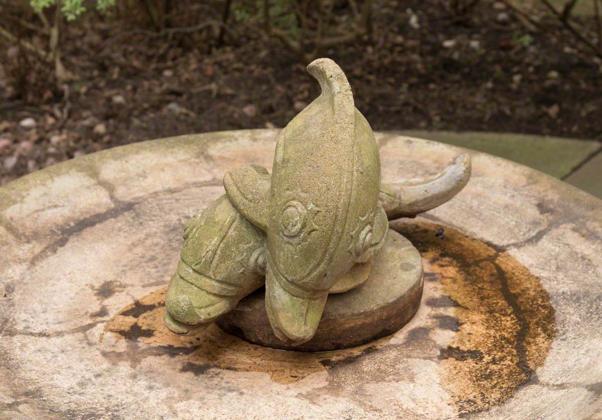 Dolphin Birdbath