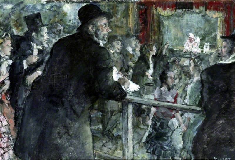 Monsieur Degas at the Guignol