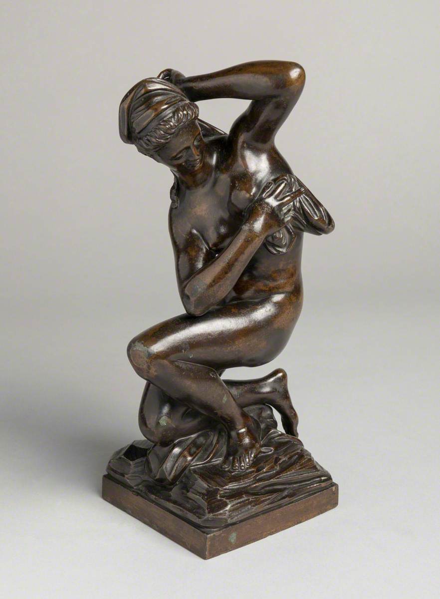 Crouching Venus (Venus after the Bath)