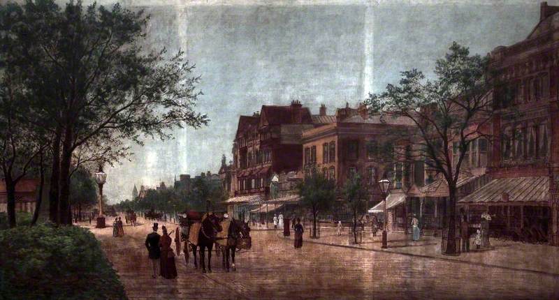 Lord Street, Old Southport, Lancashire, 1892
