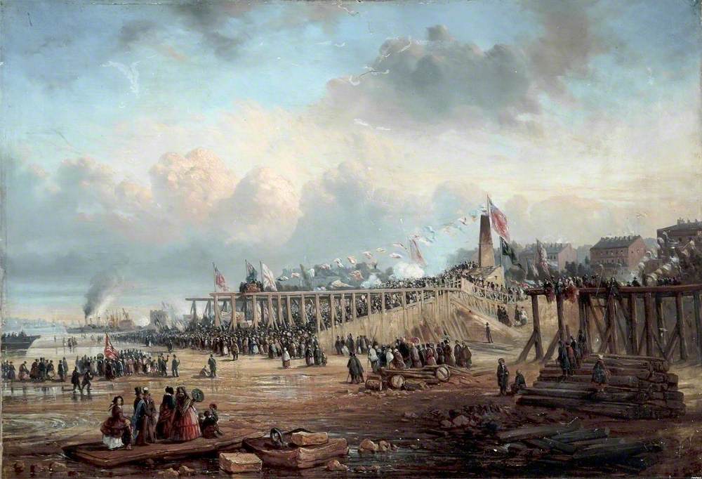 The Opening of Birkenhead Docks, Wirral