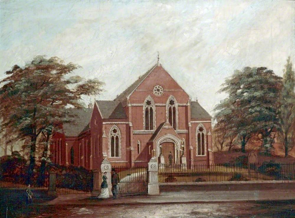Clifton Road Welsh Congregational Church, Birkenhead, Wirral Art UK