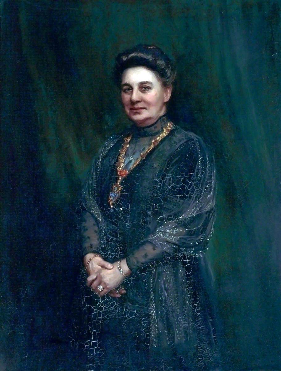 Mrs James T. Chester, First Mayoress of Wallasey