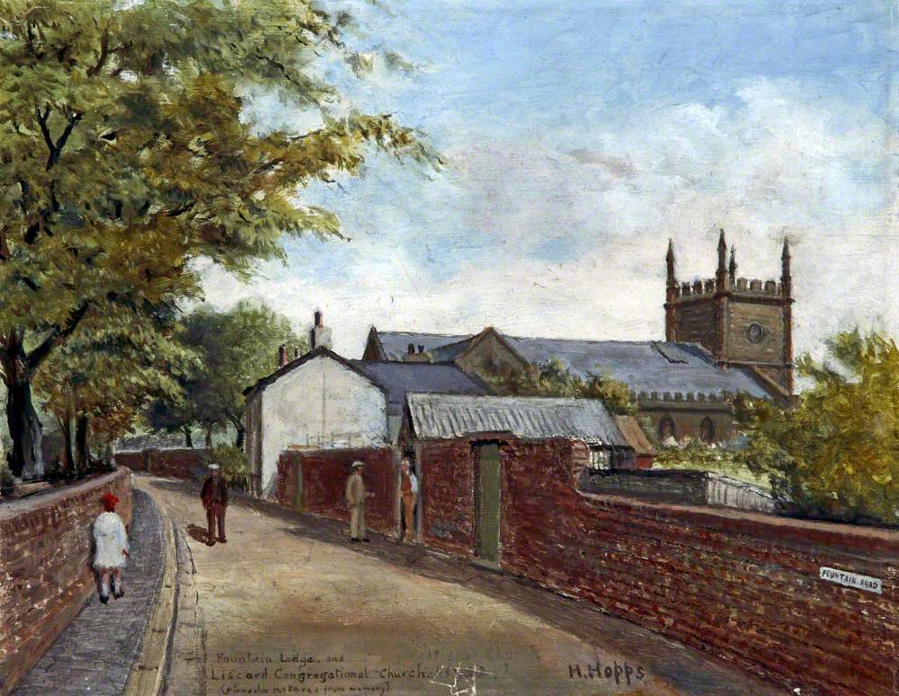 Fountain Lodge and Liscard Congregational Church, Wirral