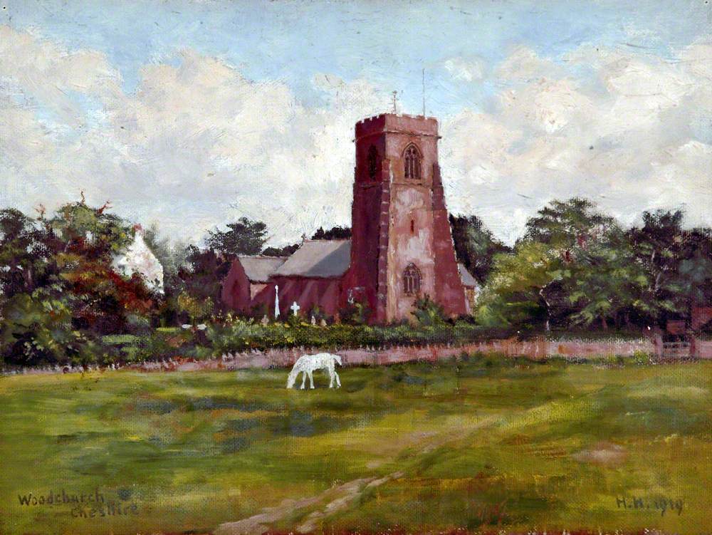 Woodchurch Parish Church, Wirral, 1919